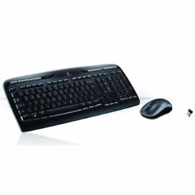 LOGITECH MK330 Wireless Combo with unifying-Nano-receiver black – EER (US)