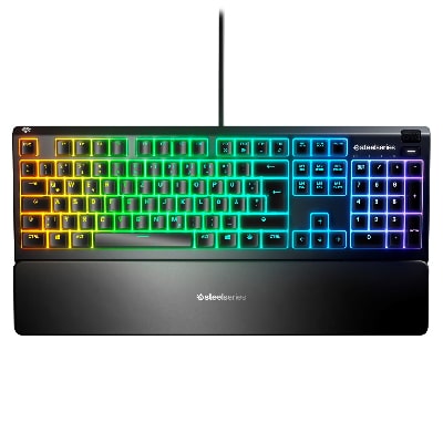 SteelSeries Apex 3 RGB – US layout keyboard
