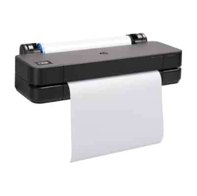 HP DesignJet T230 Printer – 24″ Roll Color Ink, Print, Auto Horizontal Cutter, LAN, WiFi, 35 sec/A1 page, 68 A1 prints/hour