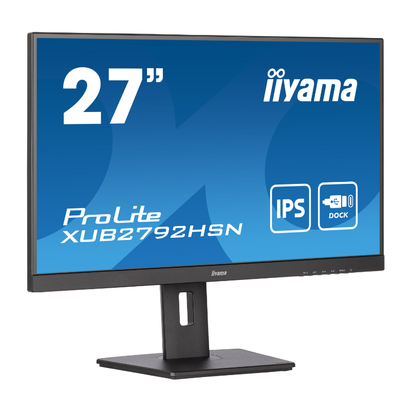 iiyama ProLite XU2494HS-B2 – LED monitor – 24″ (23.8″ viewable) – 1920 x 1080 Full HD (1080p) @ 75 Hz – VA – 250 cd / m² – 3000:1 – 4 ms – HDMI, DisplayPort – speakers – matte black