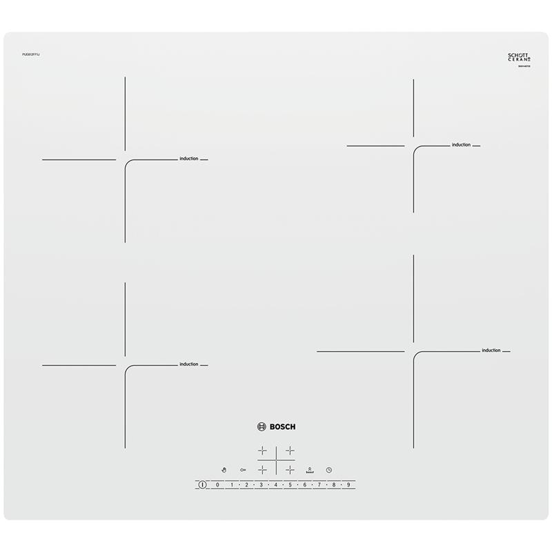Induktsioonplaat, Bosch, 60cm, valge