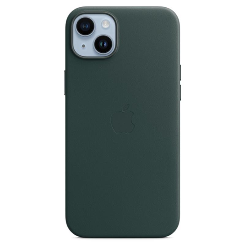 iPhone 14 Plus Leather Case with MagSafe – Forest Green
