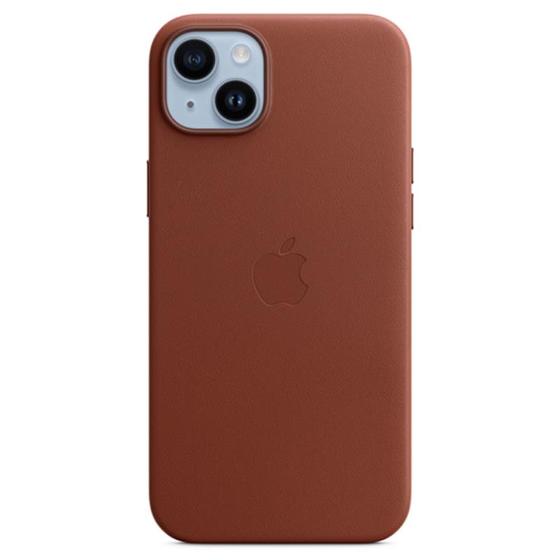 iPhone 14 Plus Leather Case with MagSafe – Umber