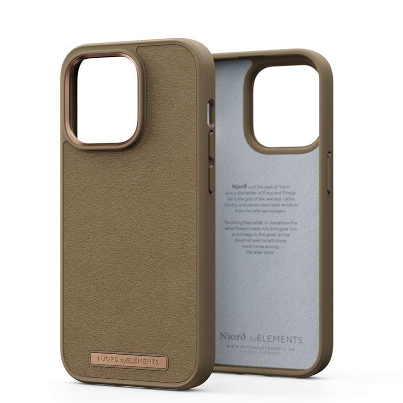 njord  Comfort+ Case iPhone 14 Pro (camel)