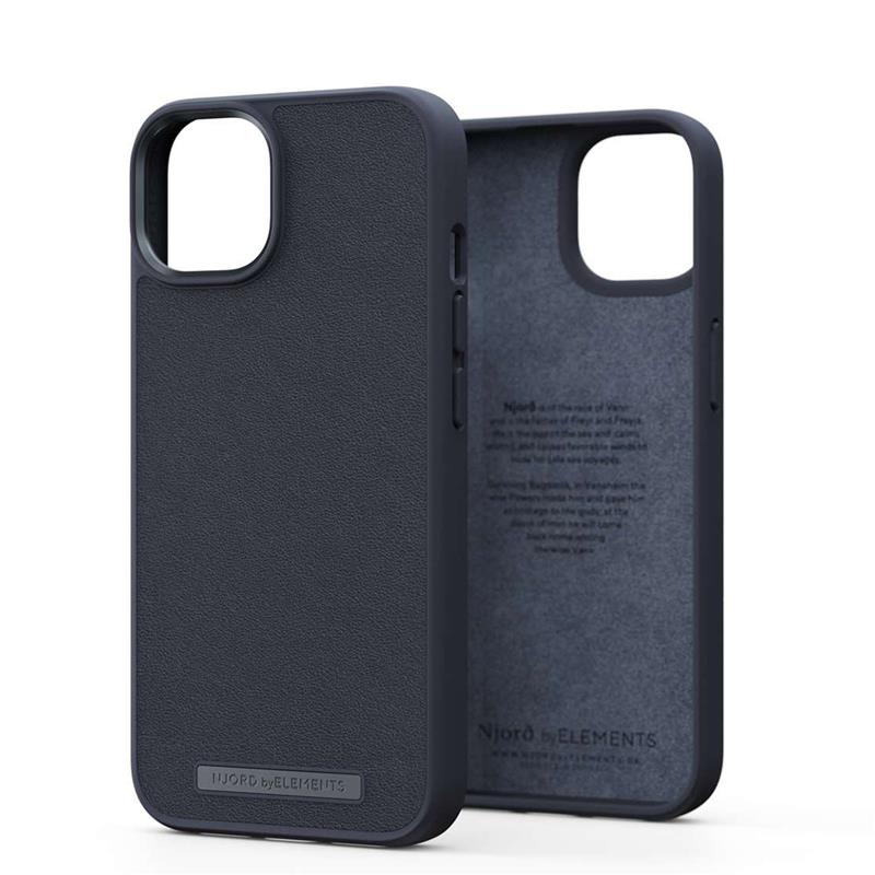 njord Genuine Leather Case iPhone 14 (black)