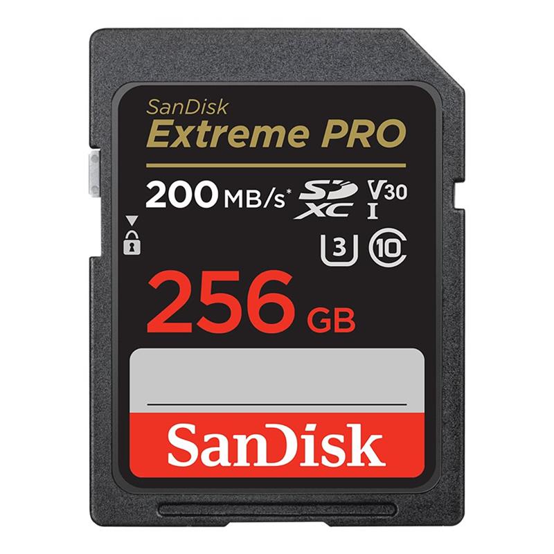 Mälukaart SanDisk SDHC 256GB Extreme PRO