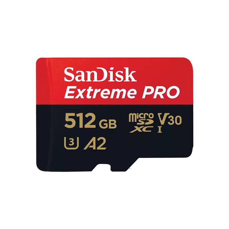 Mälukaart SanDisk mSDXC 512GB Extreme PRO