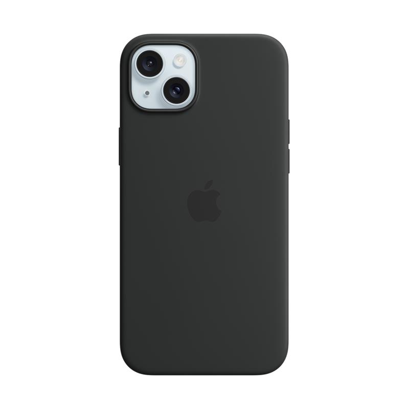 iPhone 15 Plus Silicone Case with MagSafe – Black