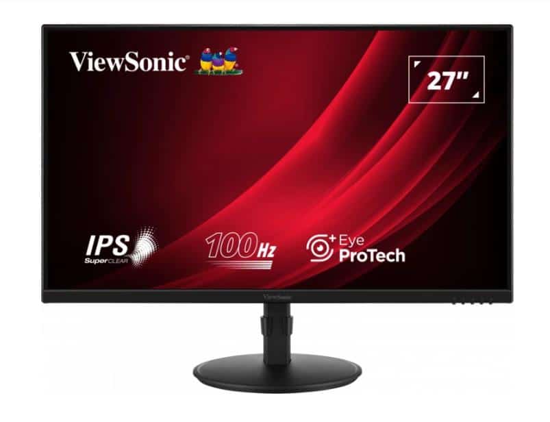 LCD Monitor|VIEWSONIC|VG2708A|27″|Business|Panel IPS|1920×1080|16:9|100 Hz|5 ms|Swivel|Pivot|Height adjustable|Tilt|Colour Black|VG2708A
