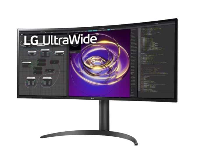 LCD Monitor|LG|34WP85CP-B|34″|Curved/21 : 9|Panel IPS|3440×1440|21:9|5 ms|Speakers|Tilt|34WP85CP-B