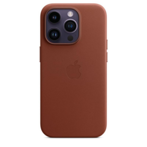 iPhone 14 Pro Leather Case with MagSafe – Umber