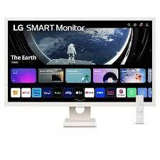 LCD Monitor|LG|32SR50F-W|31.5″|Smart|Panel IPS|1920×1080|16:9|8 ms|Speakers|Tilt|Colour White|32SR50F-W