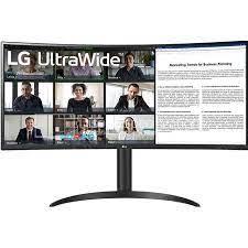 LCD Monitor|LG|34WR55QC-B|34″|Business/Curved/21 : 9|Panel VA|3440×1440|21:9|100 Hz|5 ms|34WR55QC-B